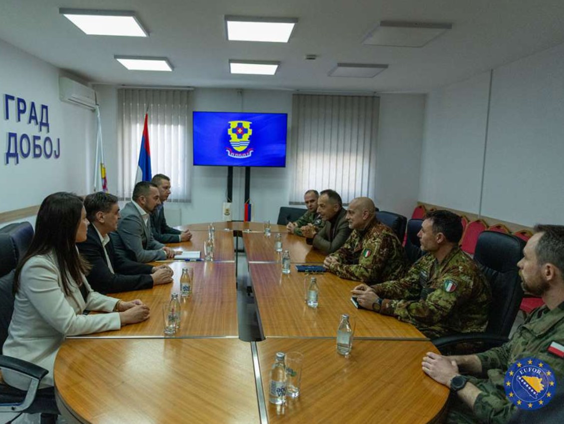 Komandant EUFOR-a posjetio Doboj, naglašena podrška sigurnosti u BiH