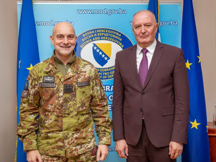 Komandant EUFOR-a: Snažna i trajna saradnja s Ministarstvom odbrane i Oružanim snagama BiH