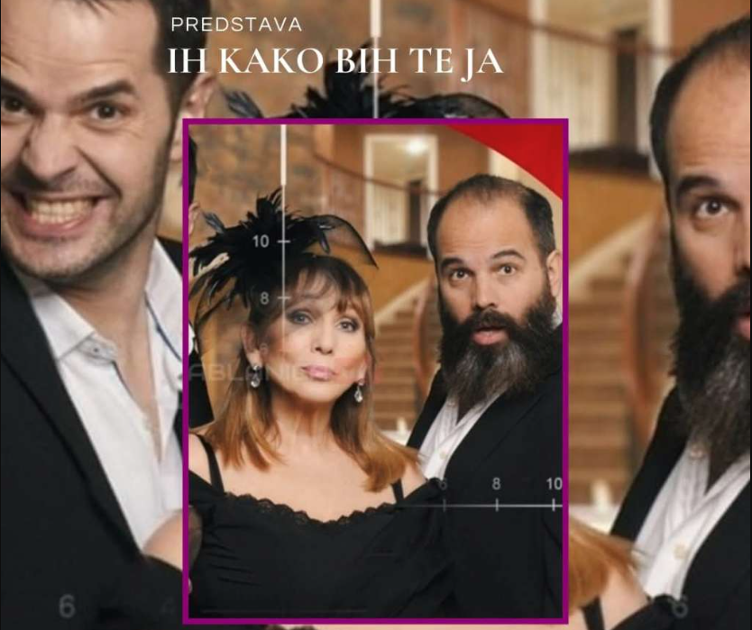 Komedija "Ih, kako bih te ja" gostuje sutra na sceni Kamernog teatra 55