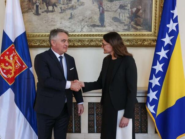 Komšić primio ambasadoricu Finske: Prijateljski odnosi dvije zemlje