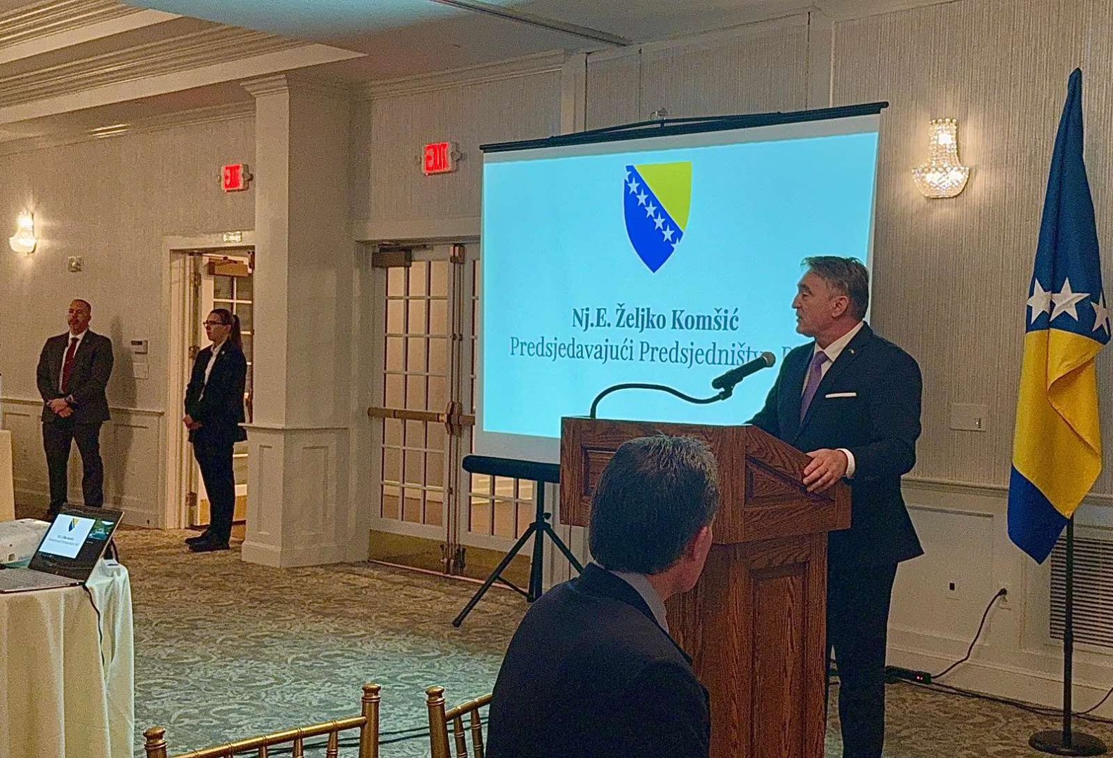 Komšić u New Yorku: BiH nikada neće propasti