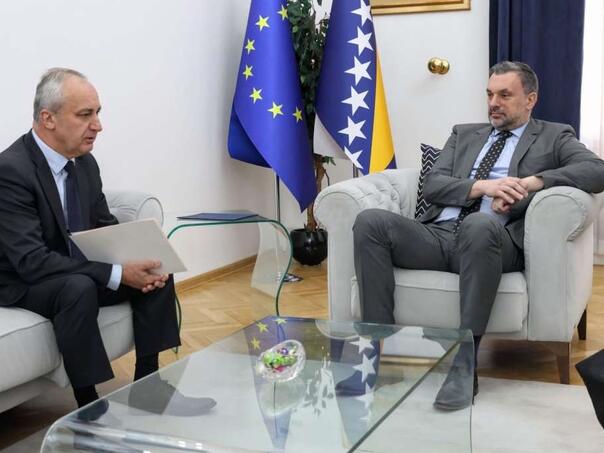 Konaković primio u nastupnu posjetu novoimenovanog ambasadora Ukrajine u BiH