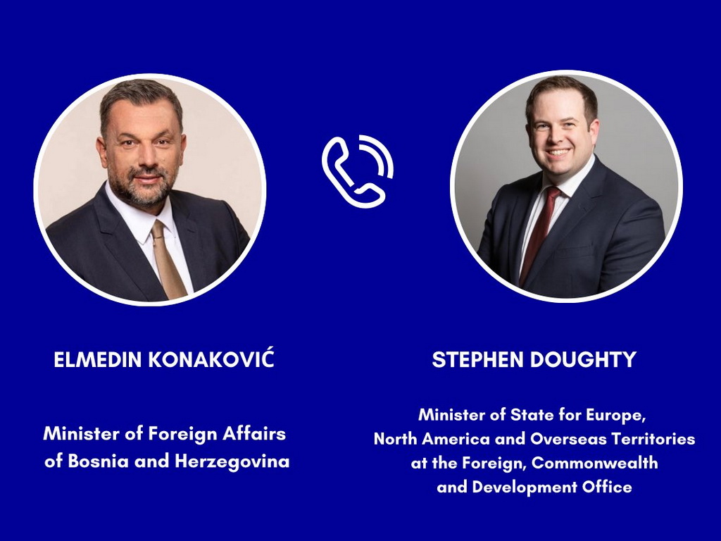 Konaković razgovarao s britanskim ministrom: Podrška punom mandatu OHR-a