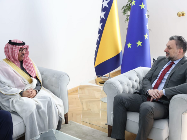 Konaković sa saudijskim ambasadorom: Jačati odnose i saradnju u svim oblastima