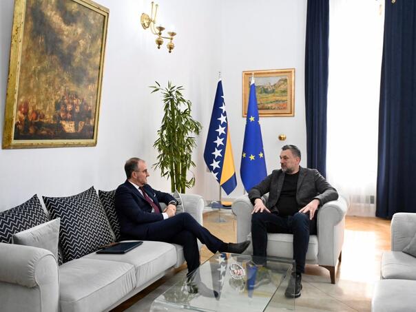 Konaković sa Sorecom: Političke blokade koče evropski put BiH