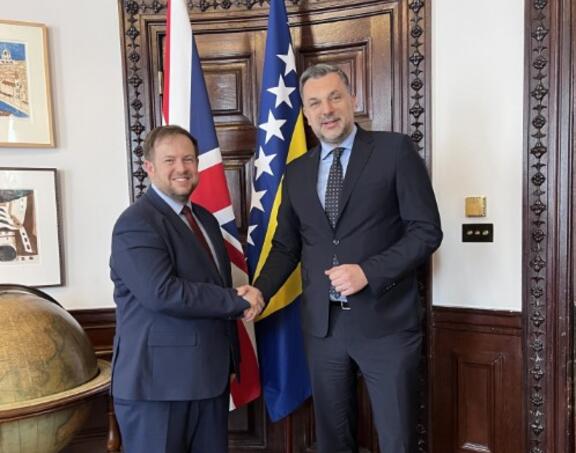 Konaković u Londonu: Ujedinjeno Kraljevstvo potvrdilo snažnu podršku BiH