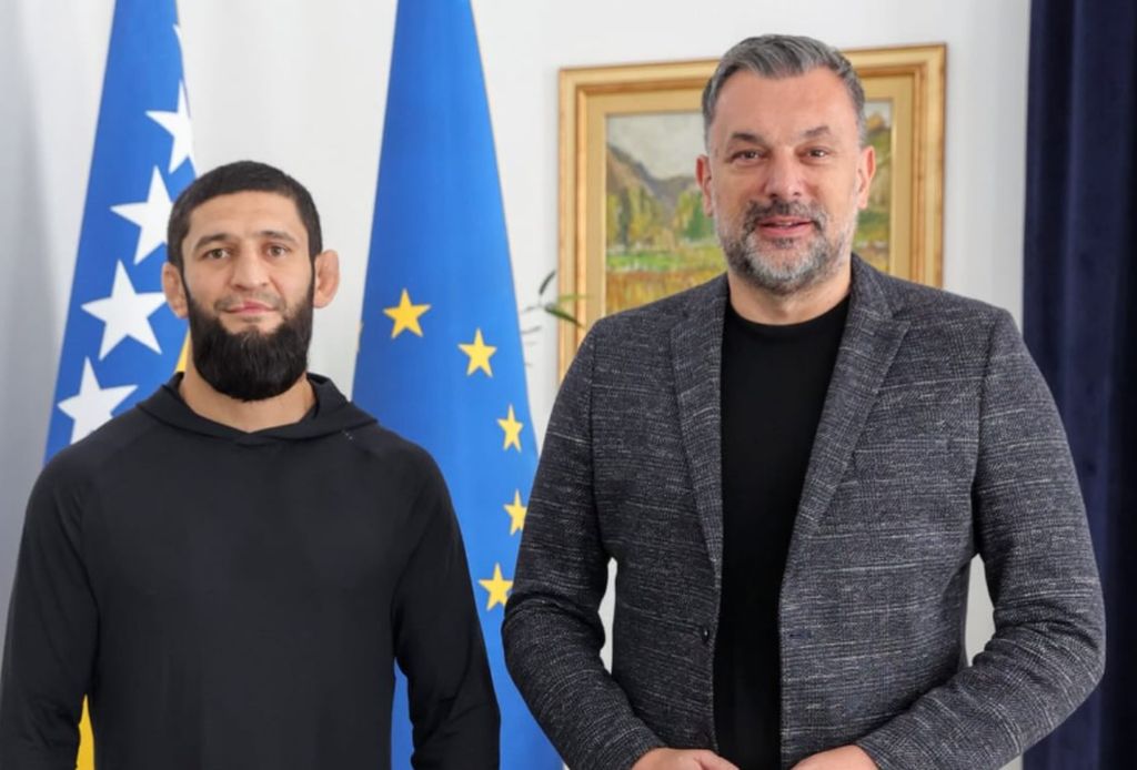 Konaković ugostio Khamzata Chimaeva, slavnog MMA borca