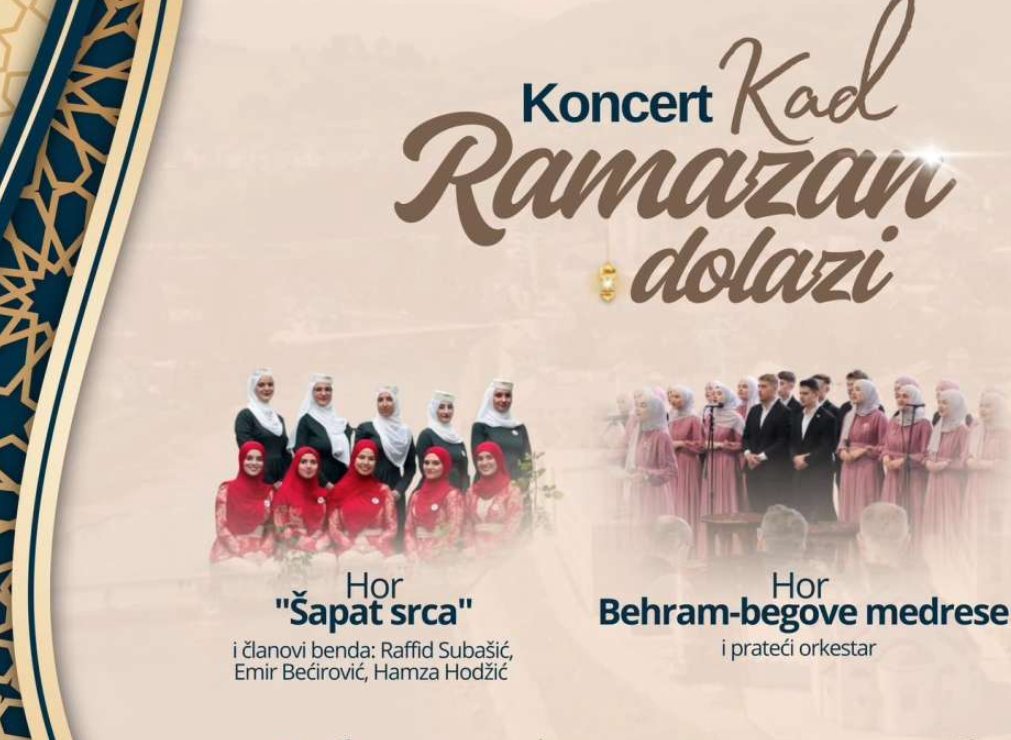 Koncert "Kad ramazan dolazi" 7. februara u Višegradu
