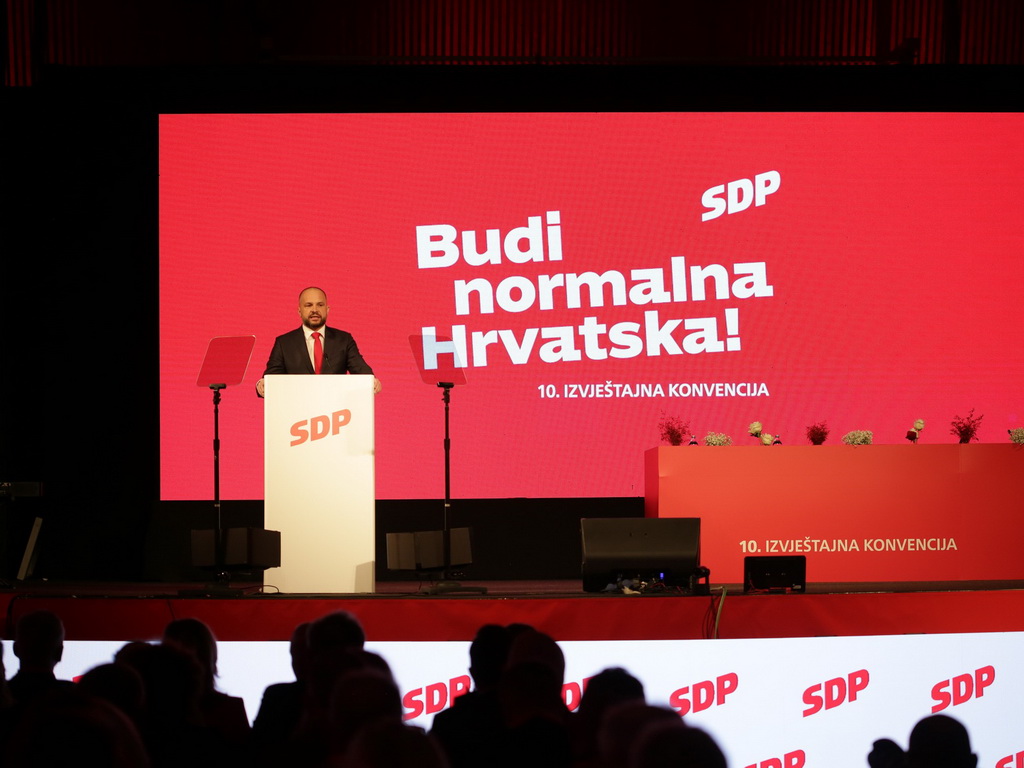 Konvencija SDP-a: Povratak na vlast, za snažnu i pravednu Hrvatsku