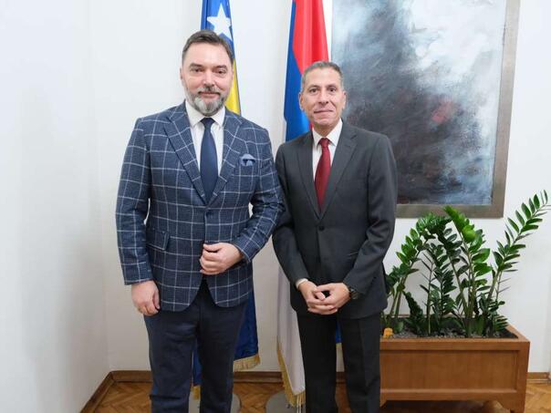 Košarac s ambasadorom Egipta Hagagom o unapređenju ekonomske saradnje