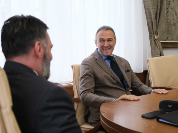 Košarac sa Brankovićem: 'Iznenadna posjeta dugogodišnjeg prijatelja'