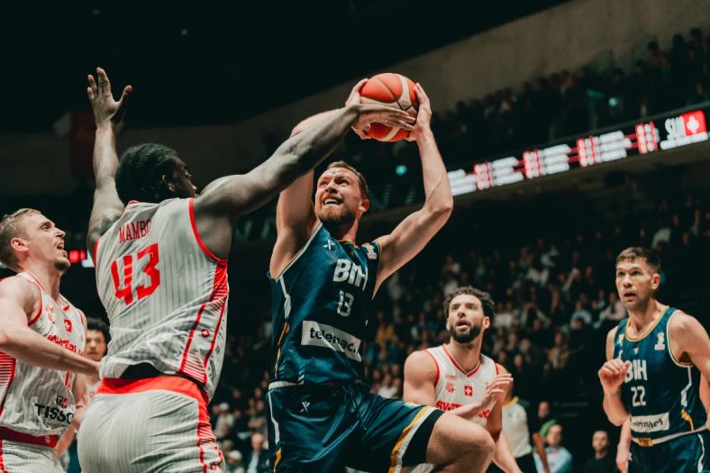 Košarkaši BiH razbili Švicarsku za plasman u drugi krug kvalifikacija za SP
