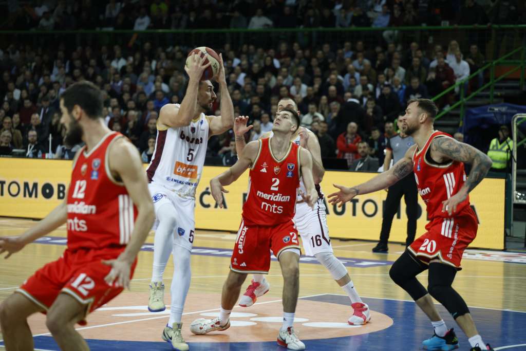 Košarkaši Bosne večeras protiv Crvene zvezde