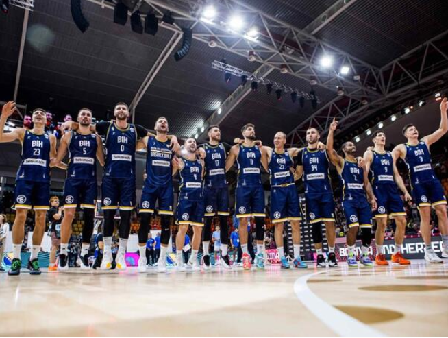Košarkaška reprezentacija BiH protiv Srbije u Skenderiji