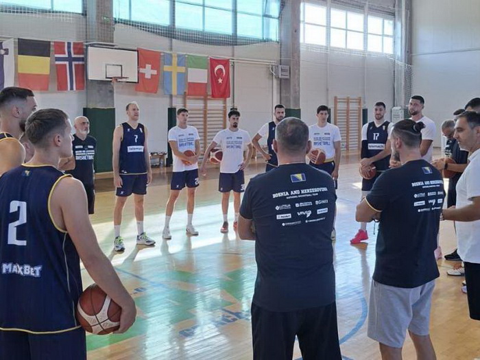 Košarkaška reprezentacija BiH danas protiv Poljske u Hrasnici