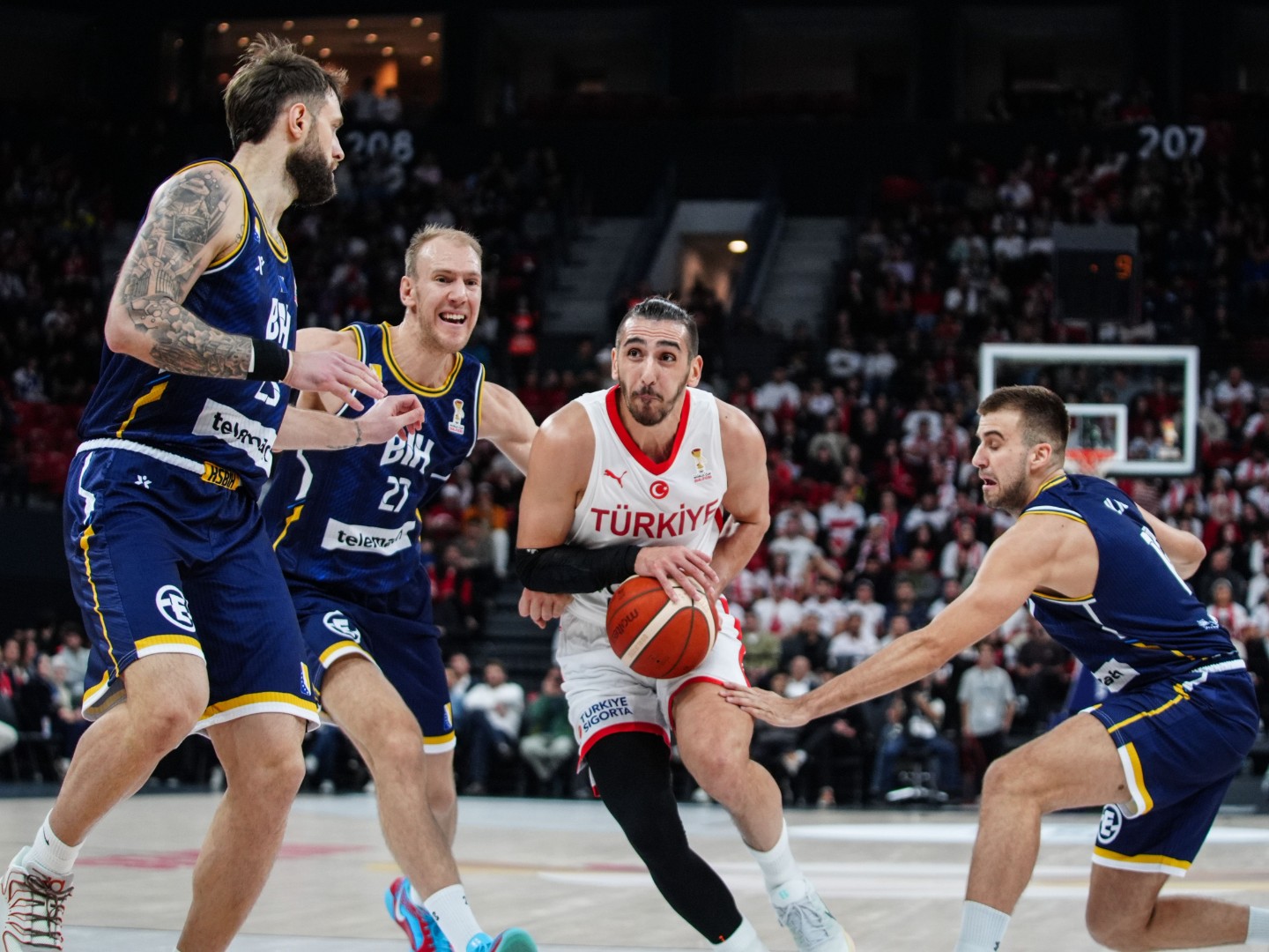 Košarkaška reprezentacija BiH poražena od Turske