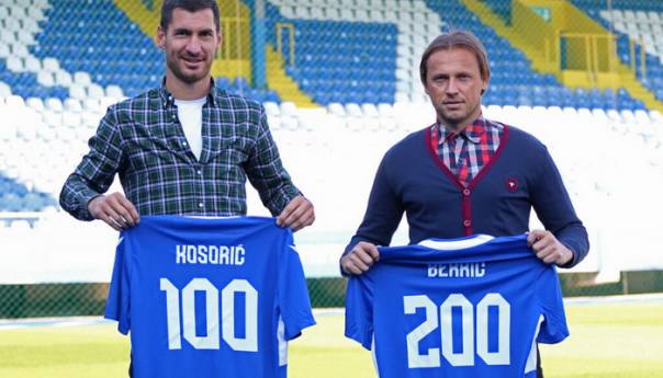 Kosorić odigrao 100, a Bekrić 200 utakmica za Željezničar