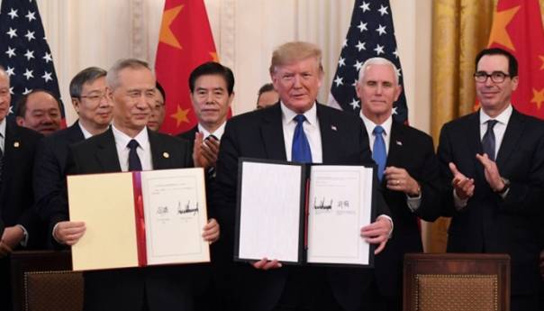 Kraj trgovinskog rata: Kina i SAD potpisale sporazum