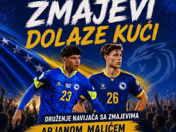 Krajina čeka svoje heroje: U Bihaću svečani doček za Mahmića i Malića