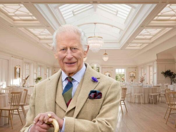 Kralj Charles otvara vrata luksuznog dvorca mladencima