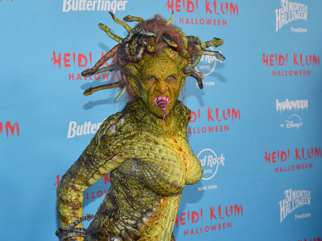 Kraljica Noći vještica opet oduševila: Heidi Klum postala zastrašujuća Meduza