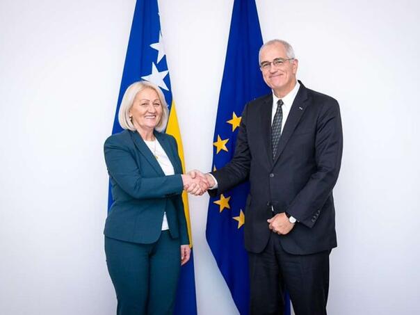 Krišto s Holtzappleom: OSCE važan partner za stabilnost i napredak regije