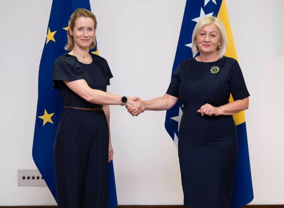 Krišto s Kallas: BiH nekoliko koraka od otvaranja pregovora s EU