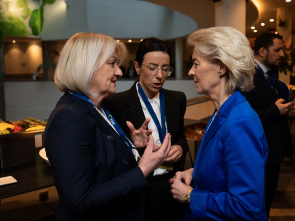 Krišto sa Von der Leyen, zajednički prioriteti BiH i EU