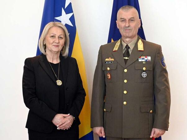 Krišto se sastala sa novoimenovanim komandantom EUFOR-a
