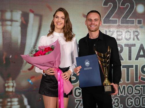 Lana Pudar i Nemanja Bilbija najbolji sportisti Mostara