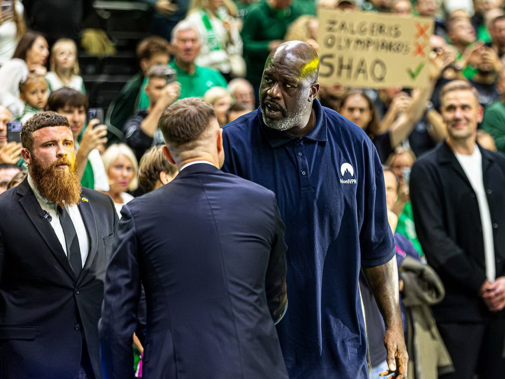 Legendarni Shaq na utakmici Eurolige, pogledajte kako je raspametio navijače Žalgirisa