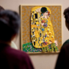LEGO izdanje Klimtovog remek-djela "Poljubac" od 4.000 kockica