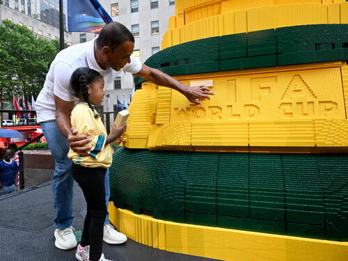 Lego napravio ogromni trofej SP od 1,36 miliona kockica