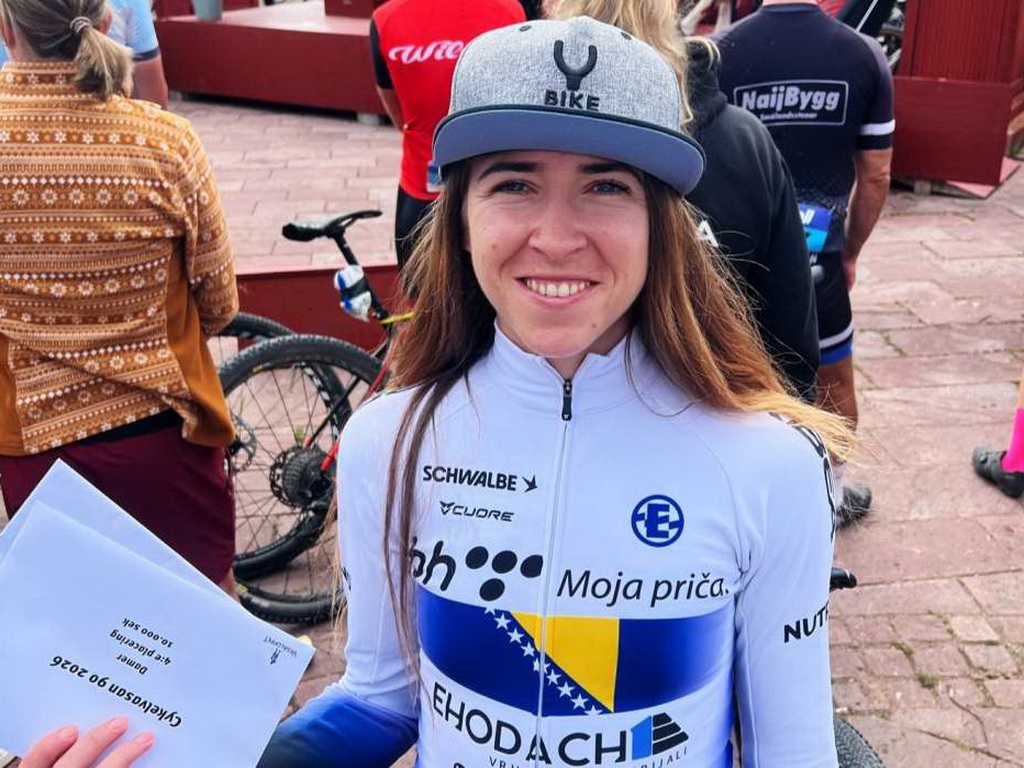 Lejla Njemčević osvojila četvrto mjesto na utrci Cykelvasan u Švedskoj