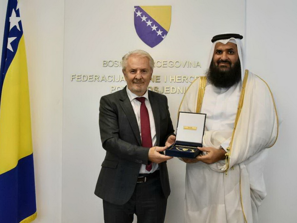 Lendo se sastao sa katarskim ambasadorom u BiH, razgovarano o investicijama