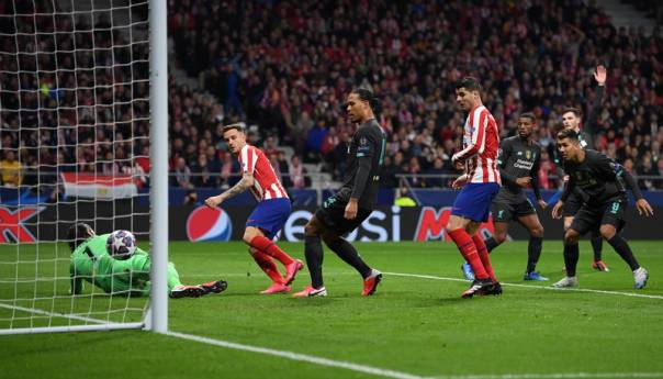 Liverpool bezopasan: Atletico srušio prvaka Evrope u Madridu