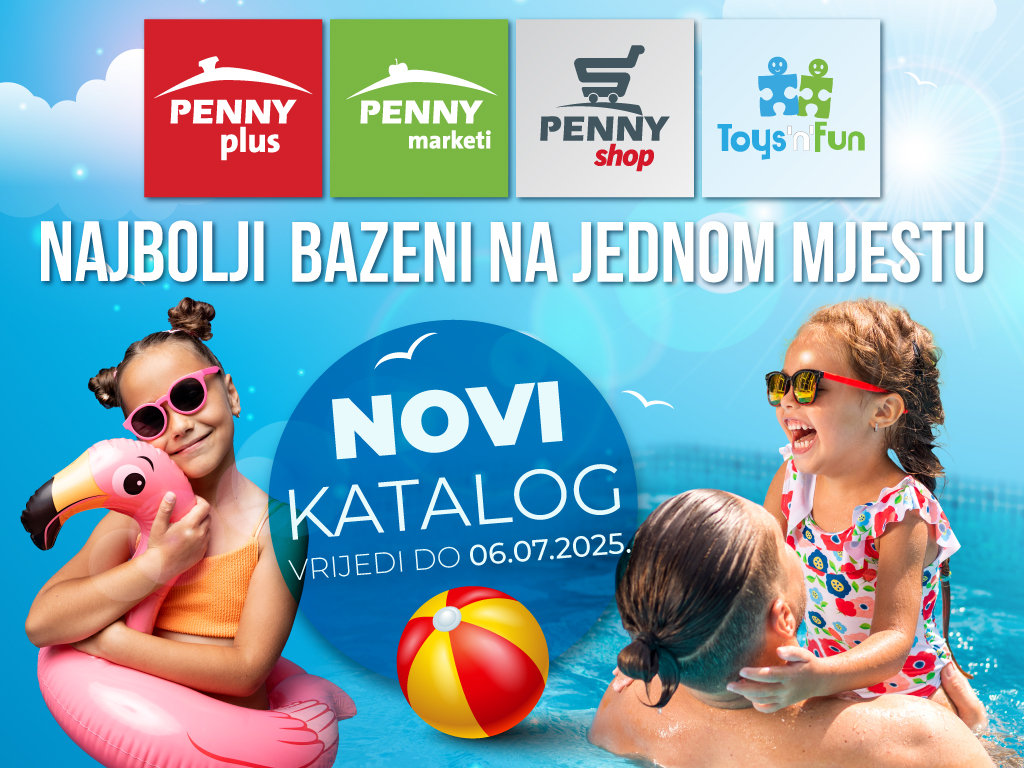 Ljeto je stiglo: Penny vam donosi sve što vam treba za savršen vodeni svijet!