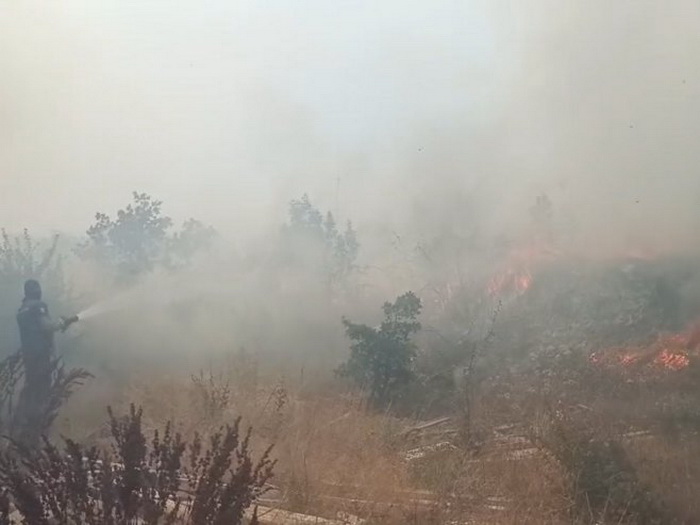 Lokalizovan požar kod Teslića: Vatrogasci, šumari i mještani na terenu
