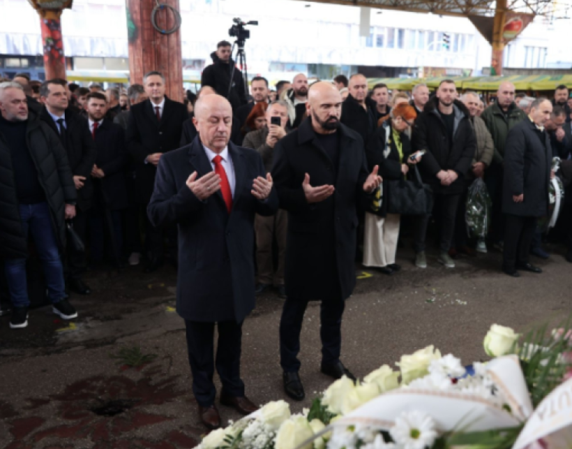 Lokmić: Markale su rana Sarajeva i trajni zavjet istine i slobode