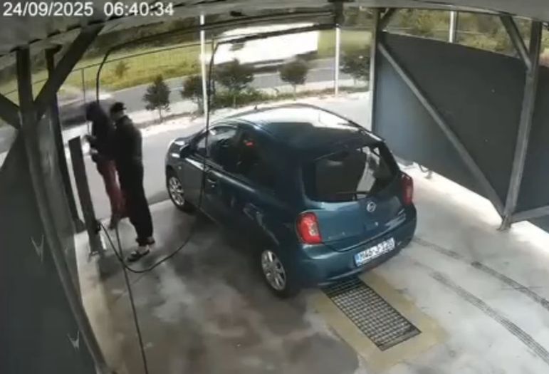 Lopov opljačkao autopraonicu na Ilidži: Prvo oprao auto, pa obio aparat