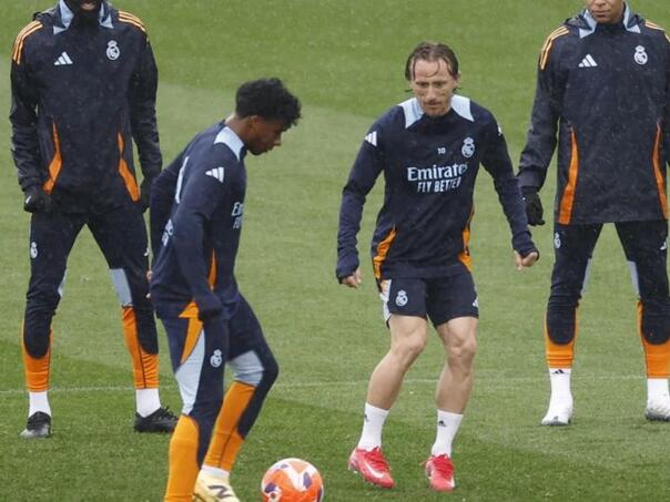 Luka Modrić se potukao sa saigračem na treningu Reala