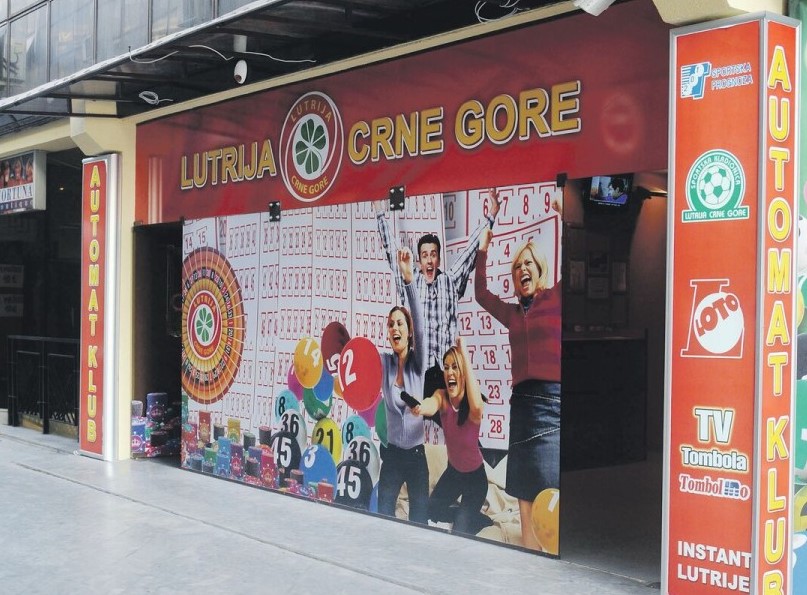 Lutrija Crne Gore prestaje sa radom