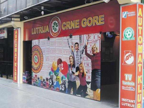 Lutrija Crne Gore prestaje sa radom
