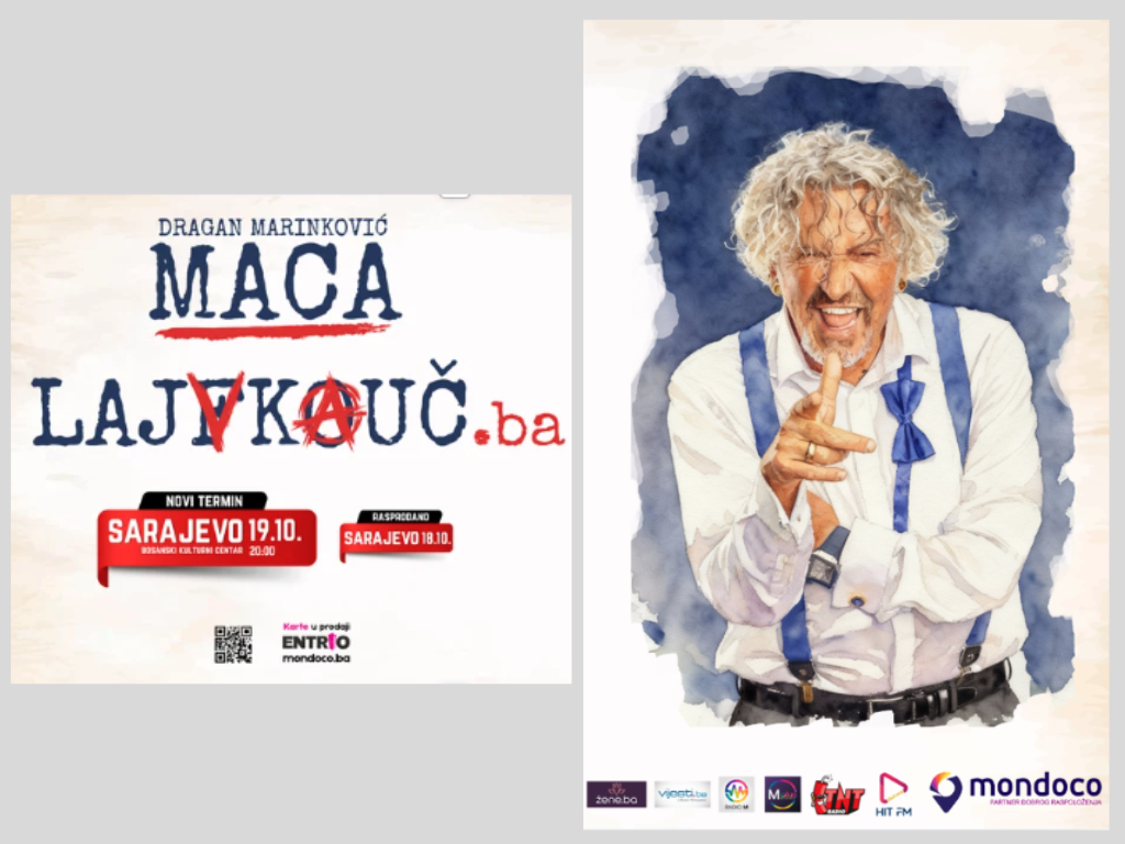 Maca rasprodao "Lajfkouč.ba", otvoren novi termin u BKC-u