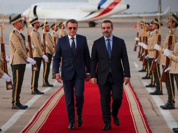 Macron stigao u posjetu Siriji