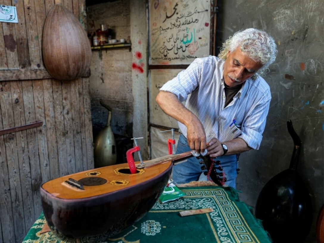 Majstor u Gazi obnavlja oštećene oudove i čuva palestinsku muzičku tradiciju