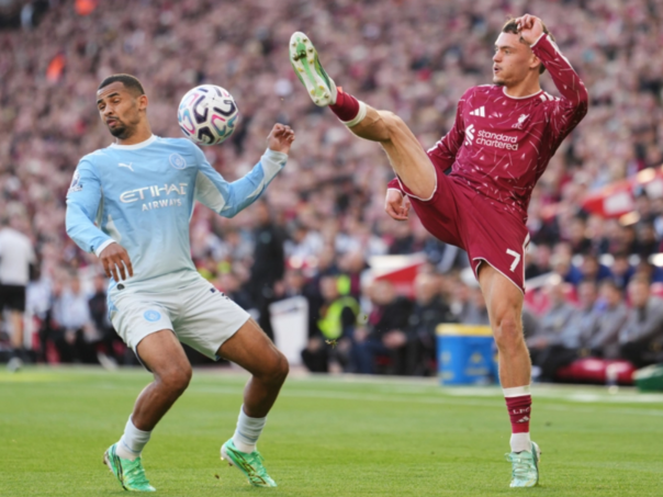 Manchester City poslije crvenog kartona presudio Liverpoolu na "Anfieldu"