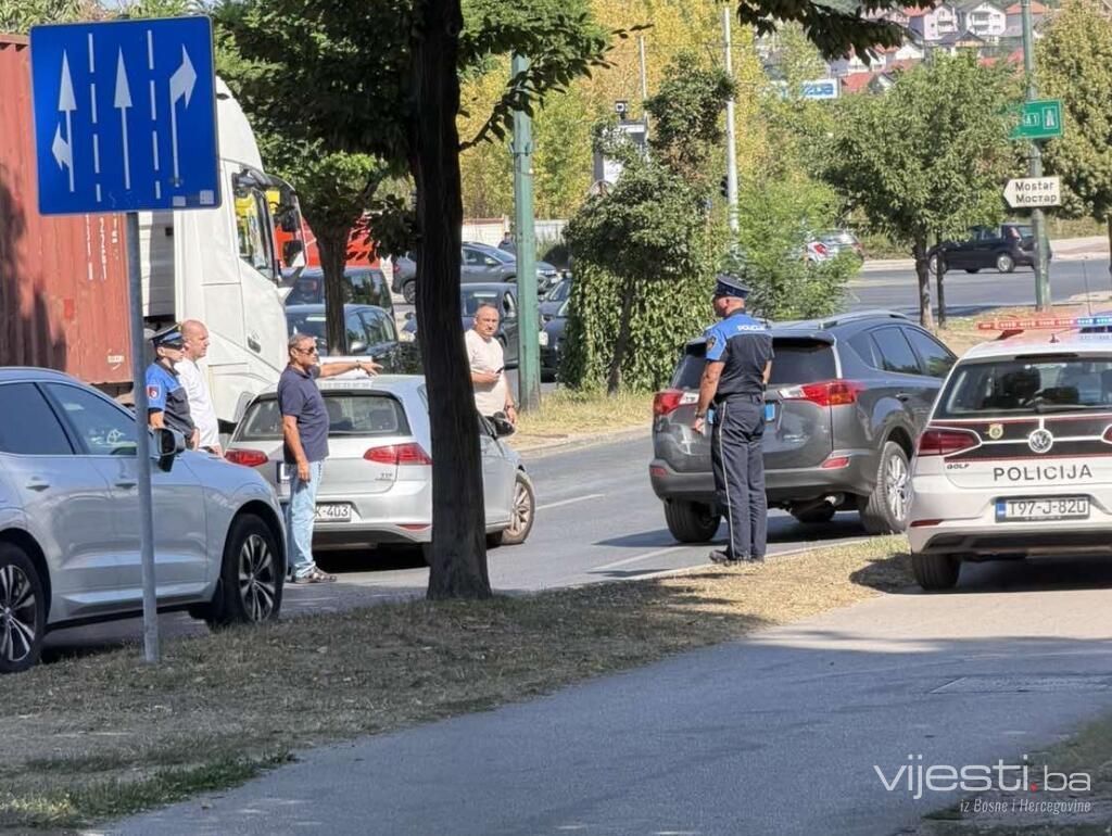 Manji udes kod Studentskog Centra u Nedžarićima