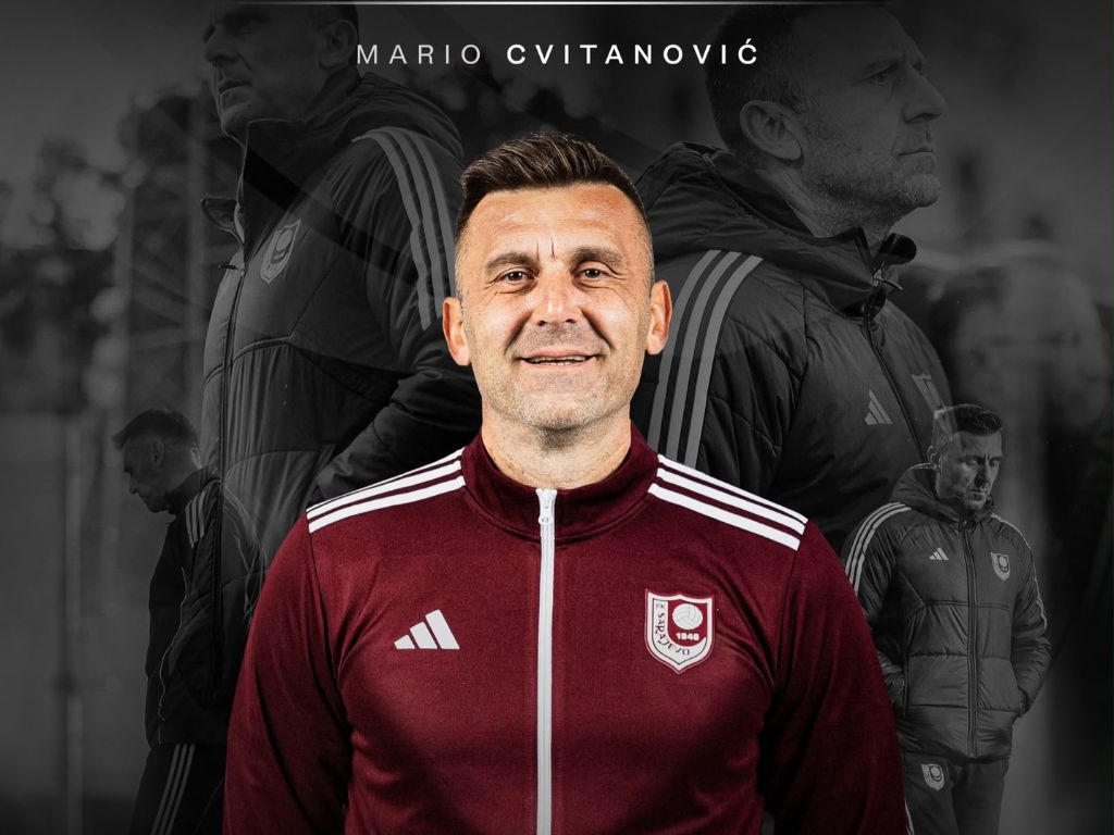 Mario Cvitanović više nije trener FK Sarajevo