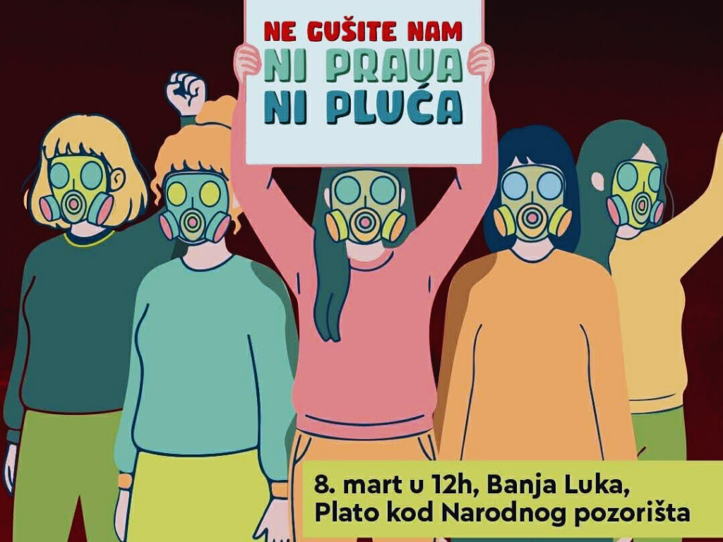 Marš u Banjaluci: "Ne gušite nam ni prava ni pluća"